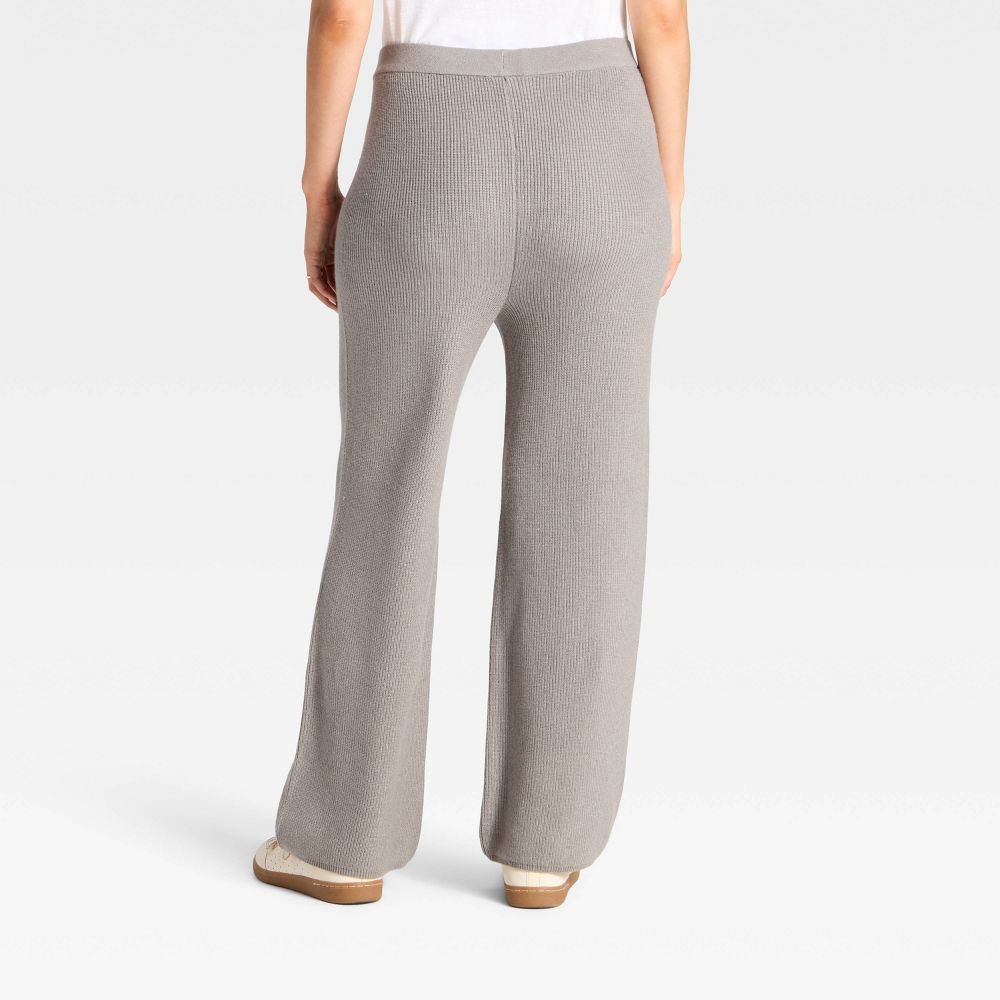 New - Straight Maternity Pull-On Pants - Isabel Maternity by Ingrid & Isabel™ Heather Gray XL