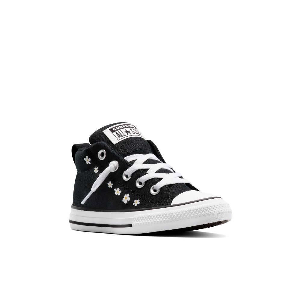 New - Converse Toddler Street Mid Top Sneakers - Black 6T
