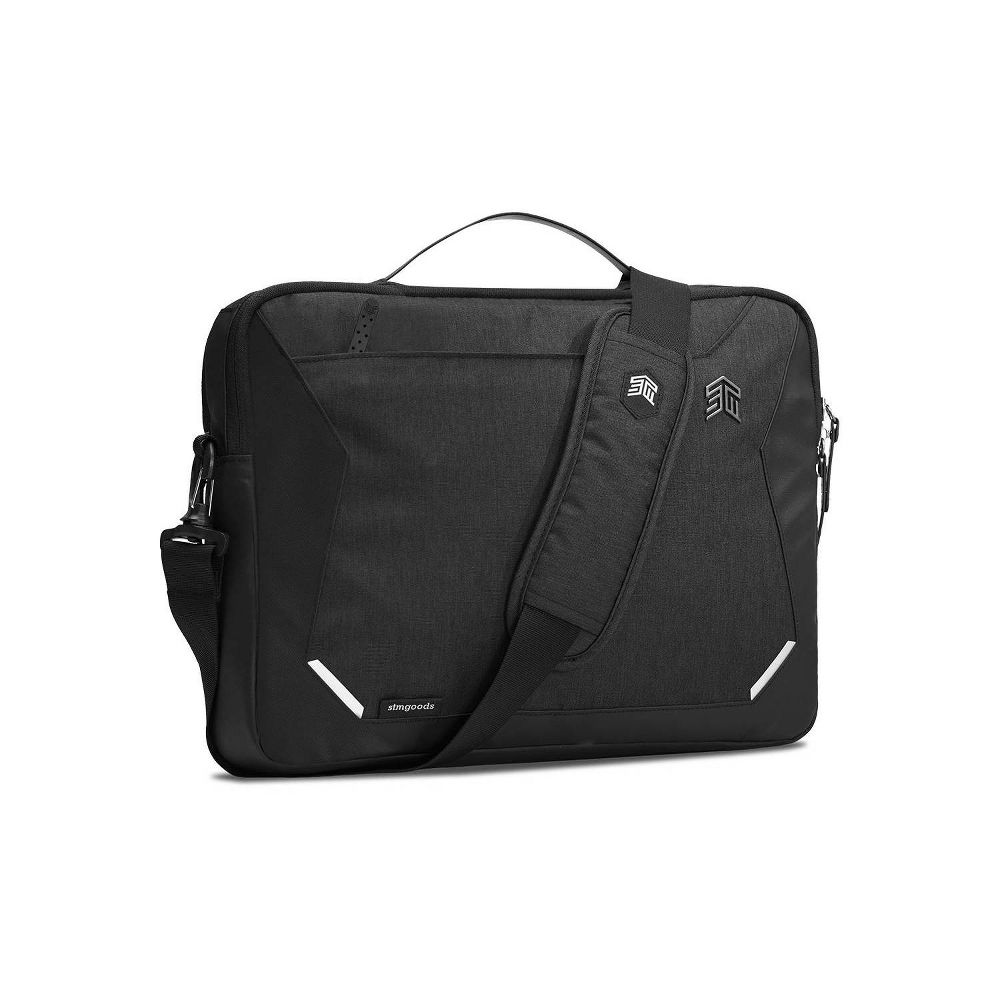 New - STM Myth Brief - Black: Polyester Electronics Case for Laptops up to 17"