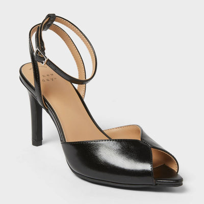 New - Women’s Virginia Heels with Memory Foam Insole – A New Day™ Black 6
