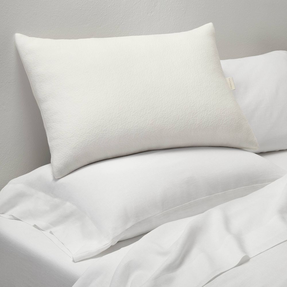 Open Box - King Medium Machine Washable Memory Foam & Down Alternative Bed Pillow - Casaluna™
