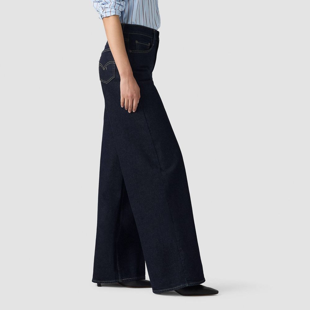 Open Box - Levi's® Women's High-Rise Wide Leg Jeans - Retro Rinse 33