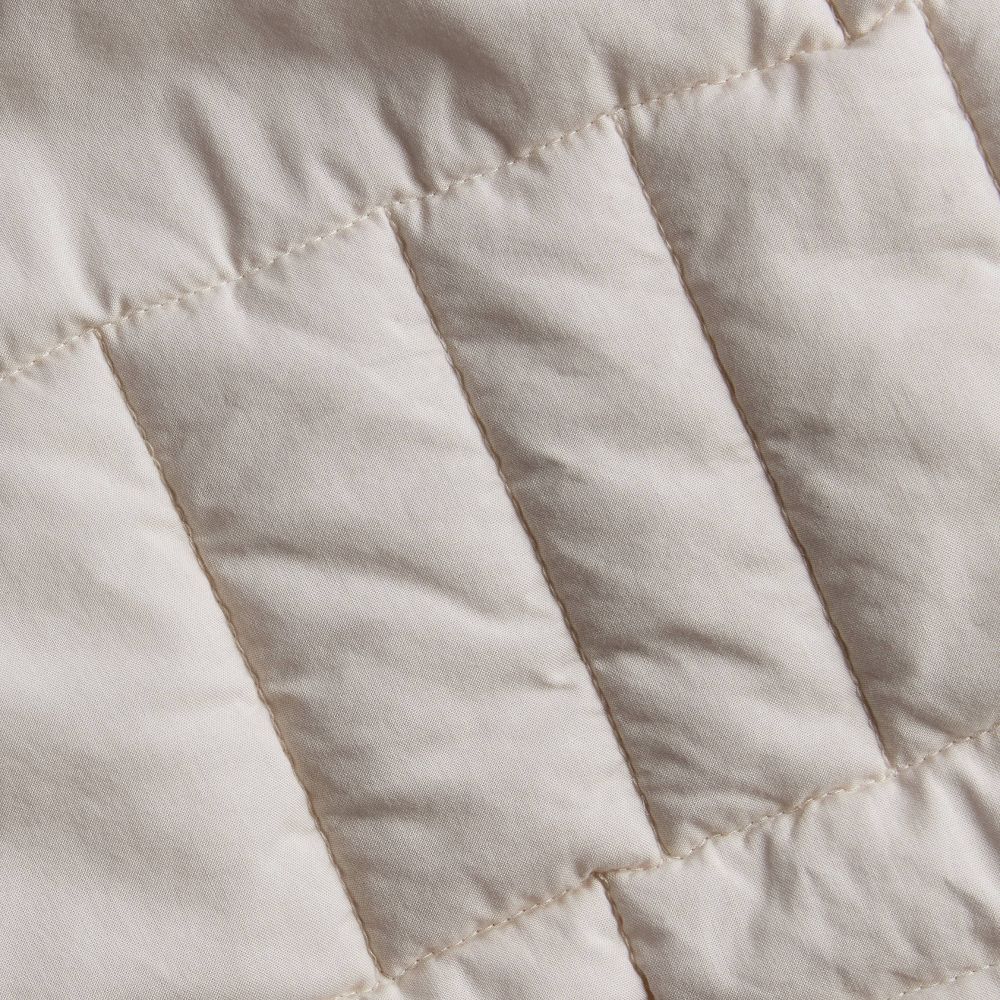 Open Box - Standard Cozy Block Quilted Sham Set Parchment - Parachute for Target