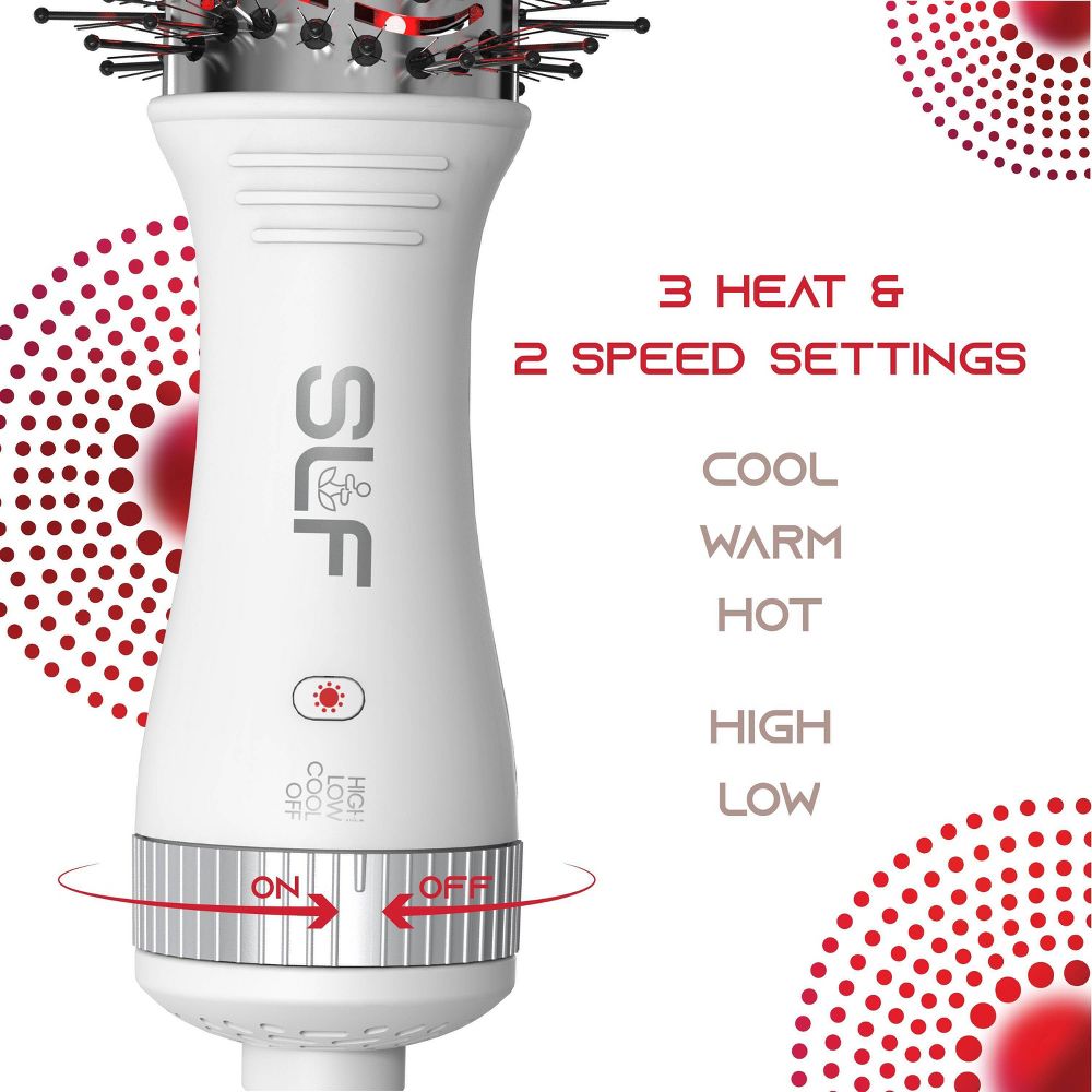 Open Box - SLF Red Light Therapy Travel Dryer Hair Brush