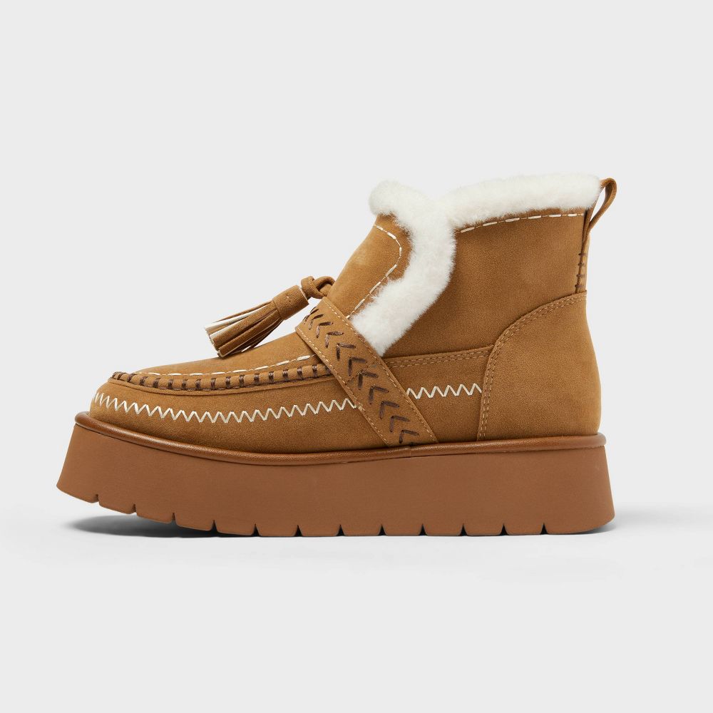 New - Women’s Summit Boots with Memory Foam Insole – Universal Thread™ Brown 11