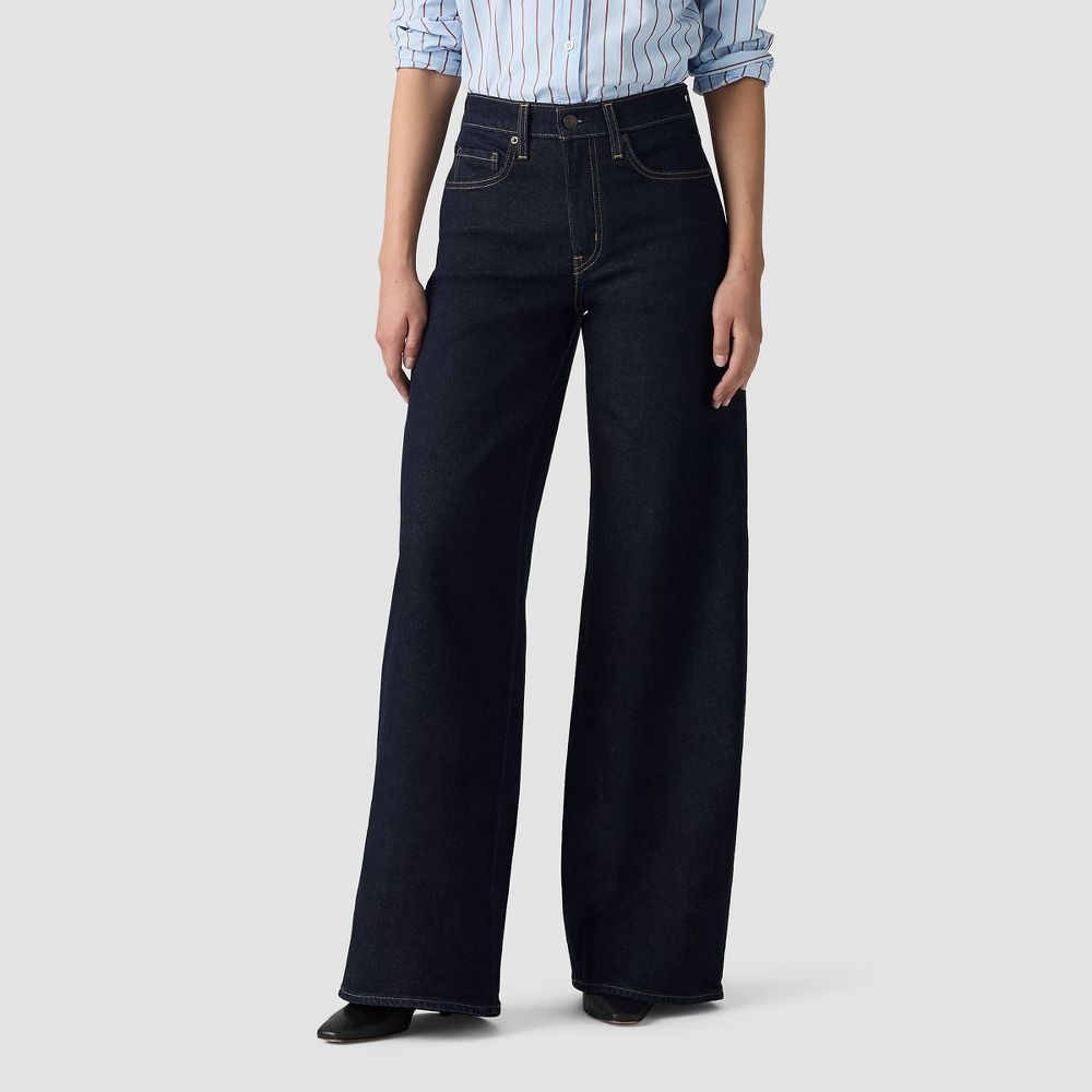 Open Box - Levi's® Women's High-Rise Wide Leg Jeans - Retro Rinse 33