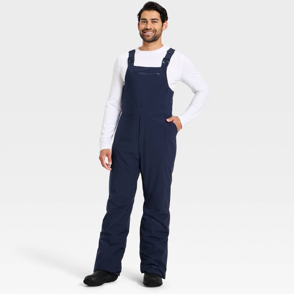 New - Men's Snowsport Waterproof Bib - All In Motion™ Navy Blue S