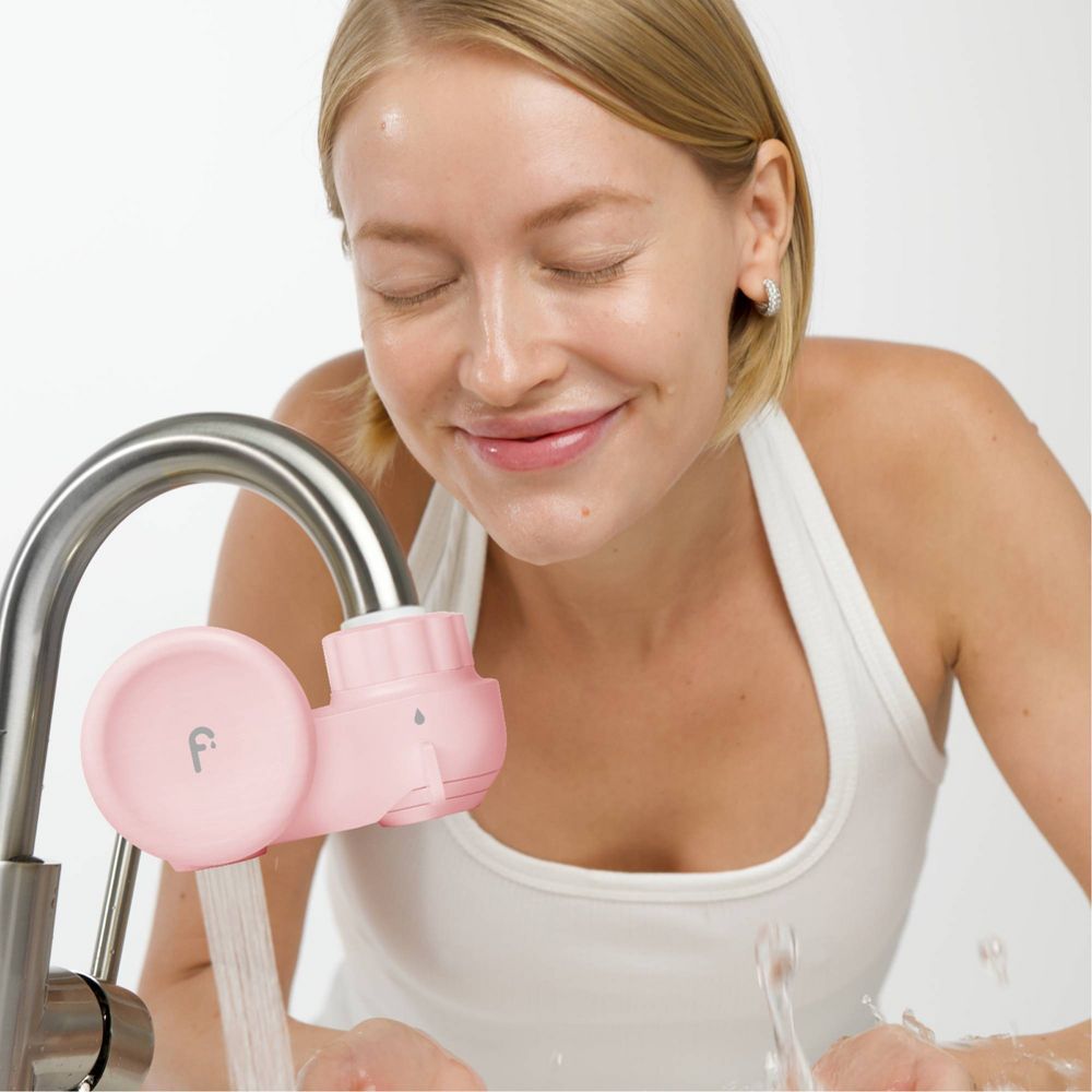 Open Box - Filterbaby Faucet Filter Essential Pink