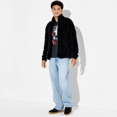 New - Men's Mock Neck Shepra Shirt - Original Use™ Black XL