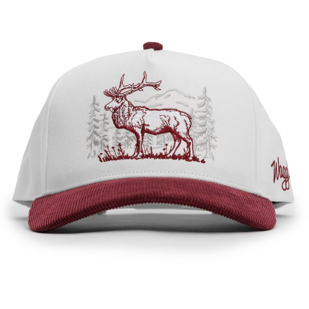 New - Waggle Adult Cotton Baseball Hat - Yukon Corduroy Brim