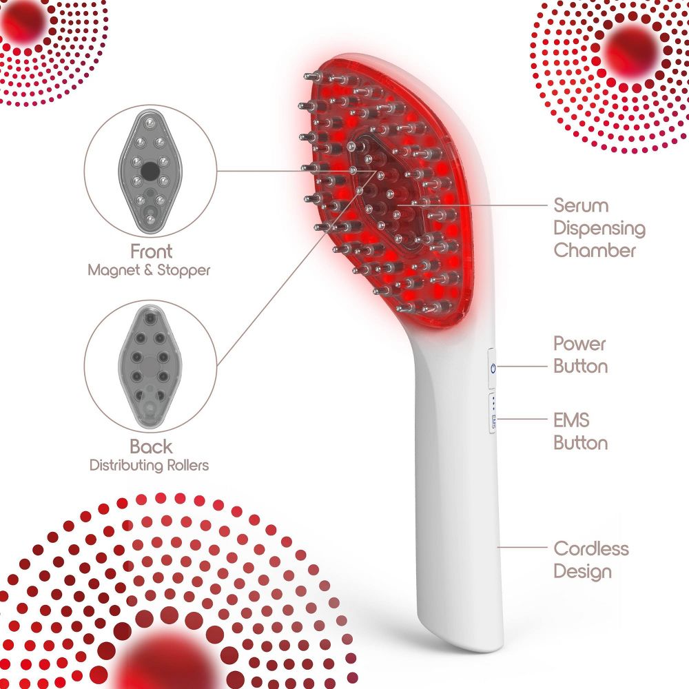 Open Box - SLF Red Light Therapy Dry Paddle Brush