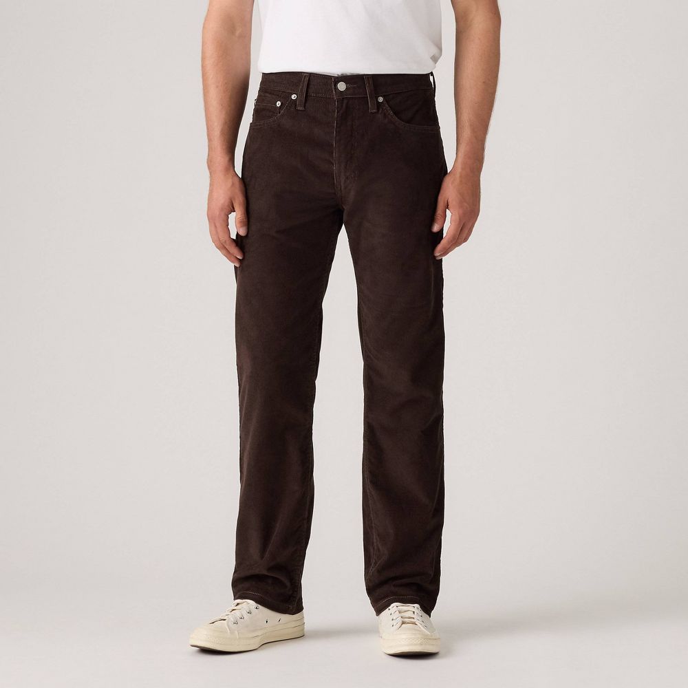 New - Levi's® Men's 505™ Regular Fit Straight Jeans - Black Coffee Corduroy 34x34
