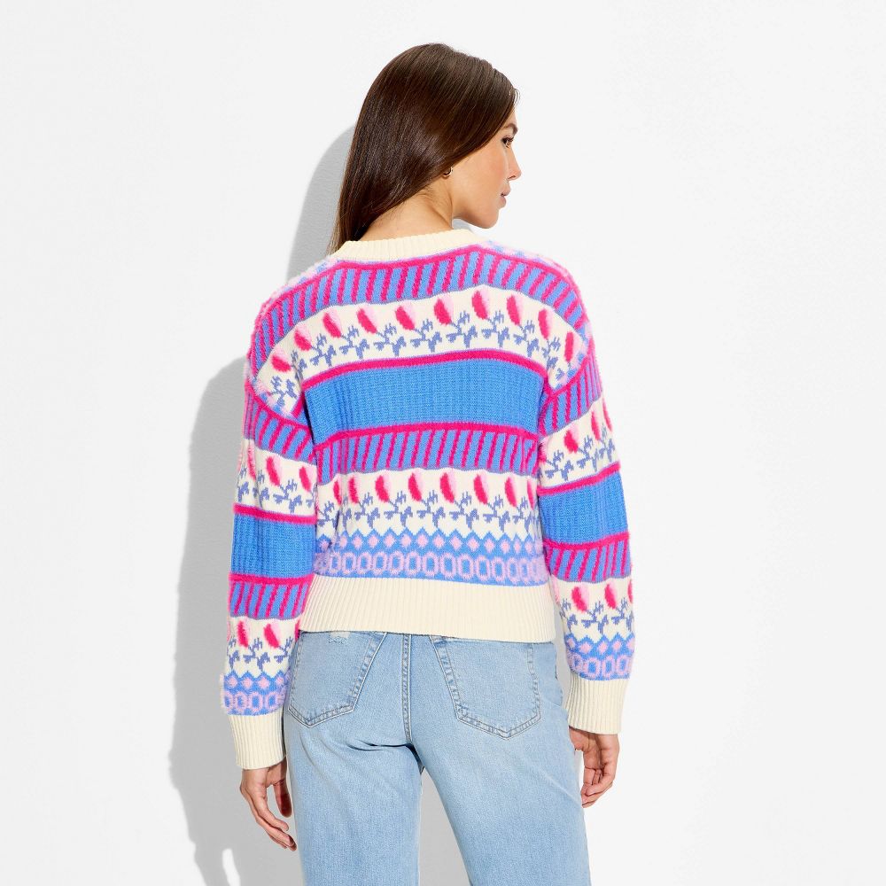 New - Women's Pullover Sweater - Wild Fable™ Floral XXS