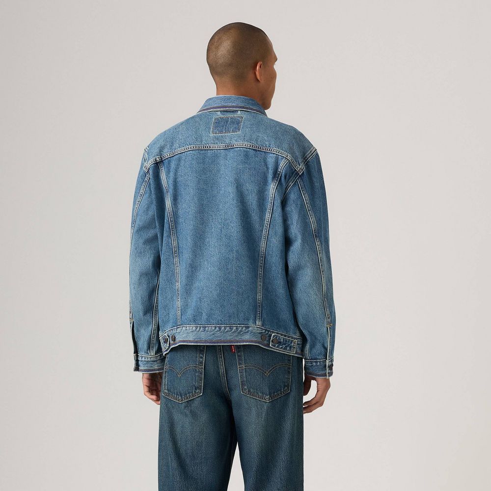 Open Box - Levi's® Men's Relaxed Fit Trucker Jacket - Mid Day Rodeo S