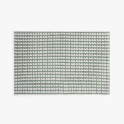 New - Terry Check Tub Mat Jade - Parachute for Target