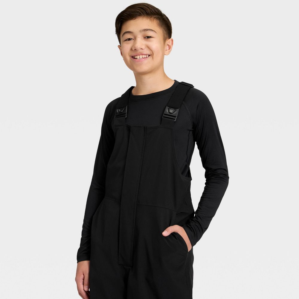 Open Box - Kids' Snow Bib - All In Motion™ Black XS