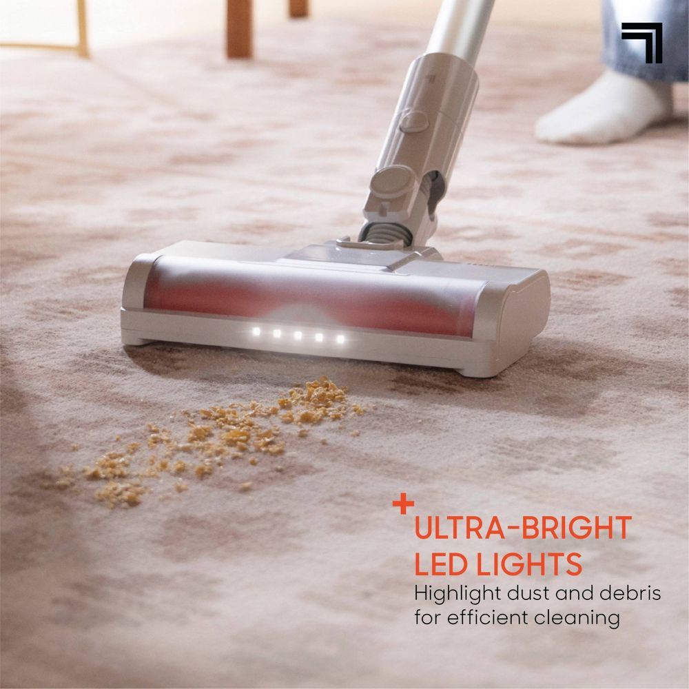 New - Sharper Image Swap Clean Lightweight Cordless Handheld & Stick Vacuum Gray