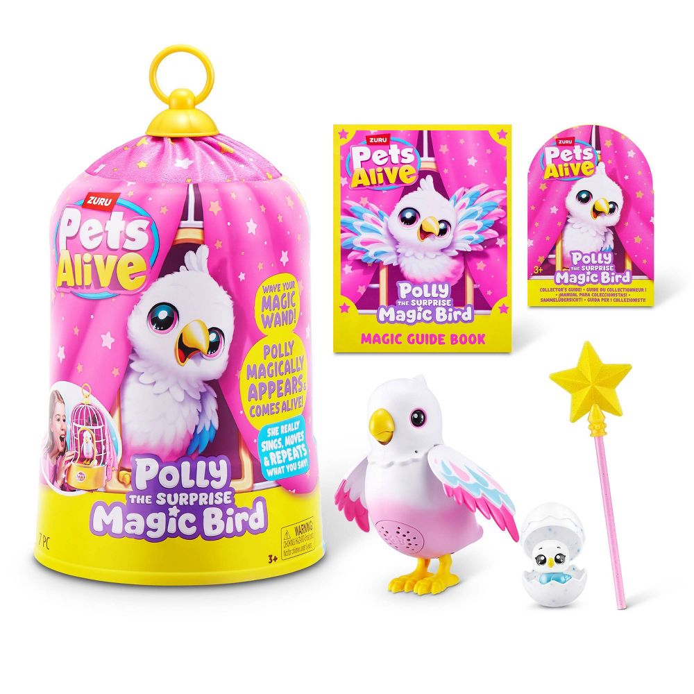 New - Pets Alive Polly the Magic Bird