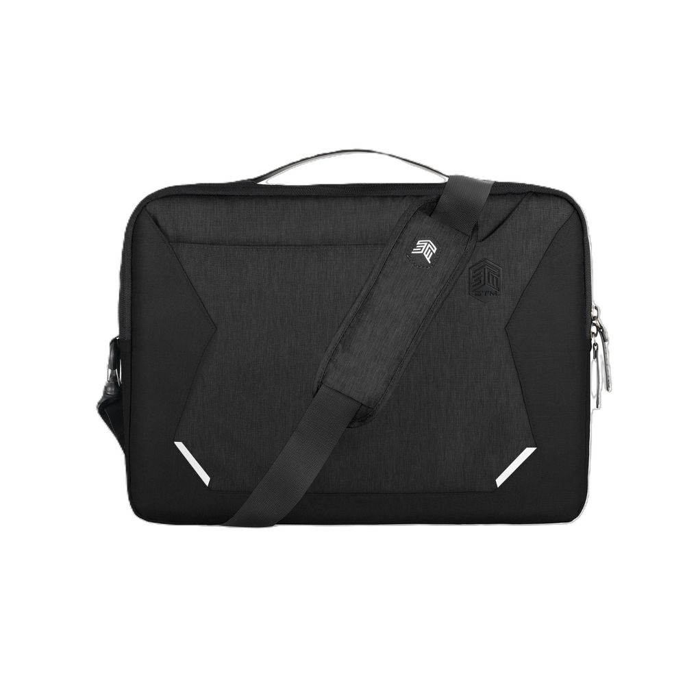 New - STM Myth Brief - Black: Polyester Electronics Case for Laptops up to 17"