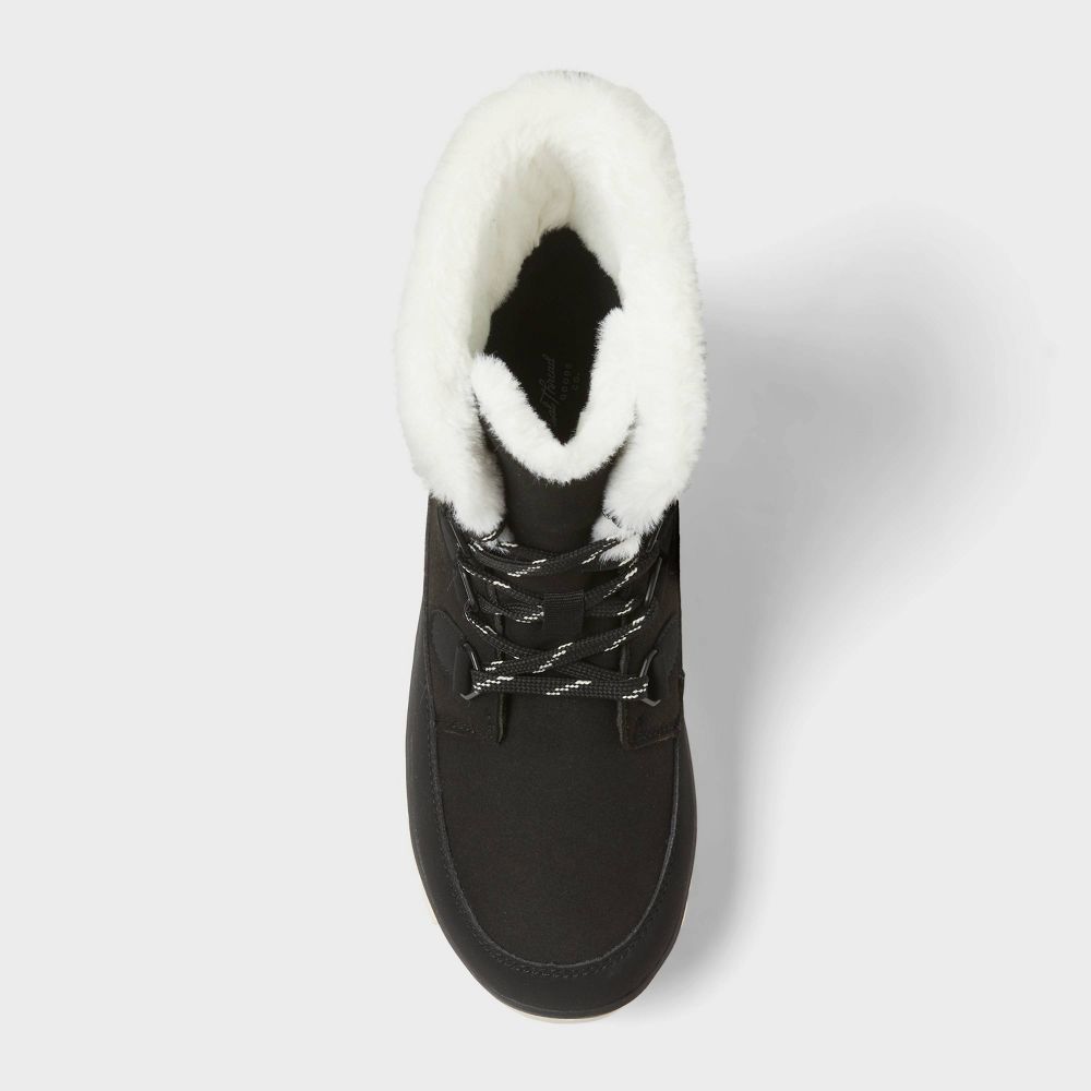 New - Women’s Corie Boots with Memory Foam Insole - Universal Thread™ Jet Black 5