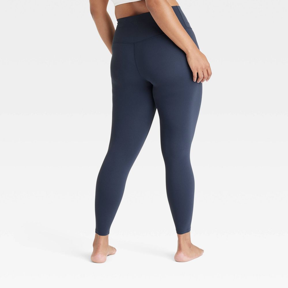 New - Women's Everyday Soft Ultra High-Rise 7/8 Leggings - All In Motion™ Navy Blue M: Moisture Wicking, Quick Drying