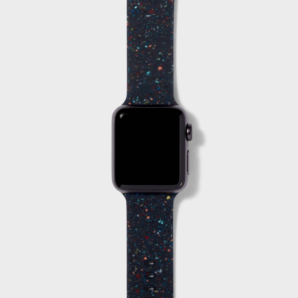 New - Apple Watch Silicone Band 38/40/41mm - heyday™ Black Speckle
