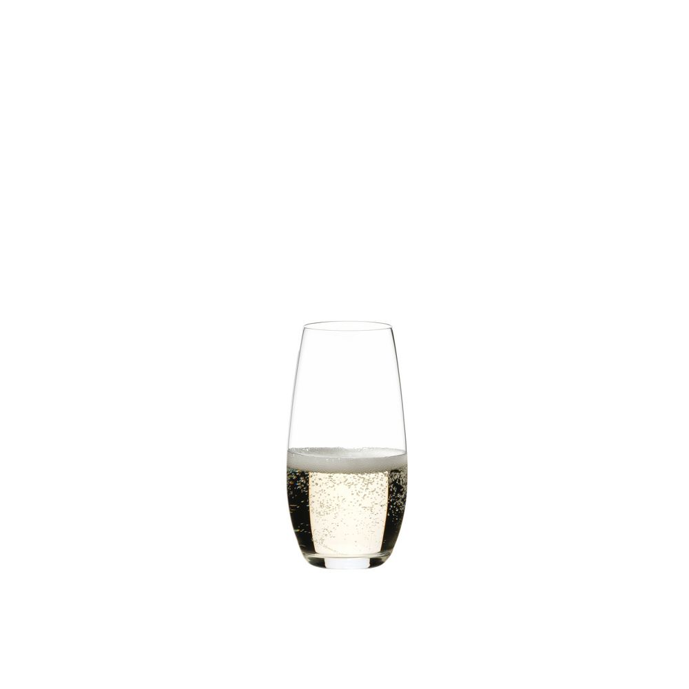 New - Riedel (Set of 2) 9.25 fl oz O Wine Tumbler Champagne Glasses