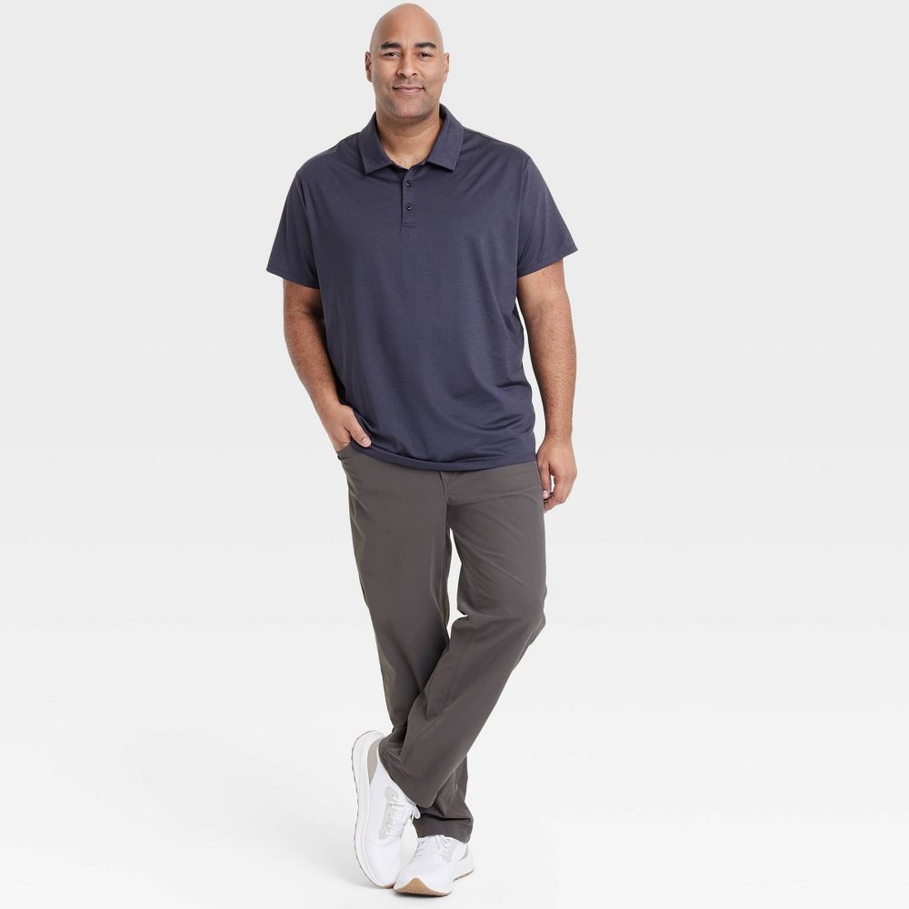 New - Men's 360 Lifestyle BIg 5-Pocket Golf Pant - All In Motion Dark Gray 30x34: Moisture Wicking, Quick Dry, Midweight Knit,