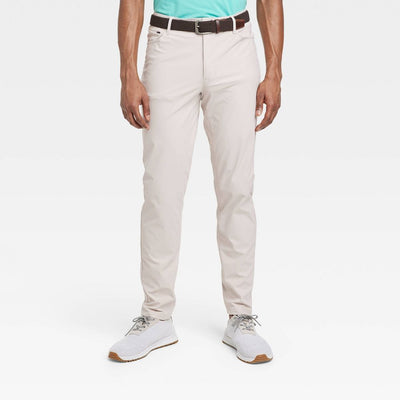 New - Men's Golf Pants - All In Motion™ Stone 34x30