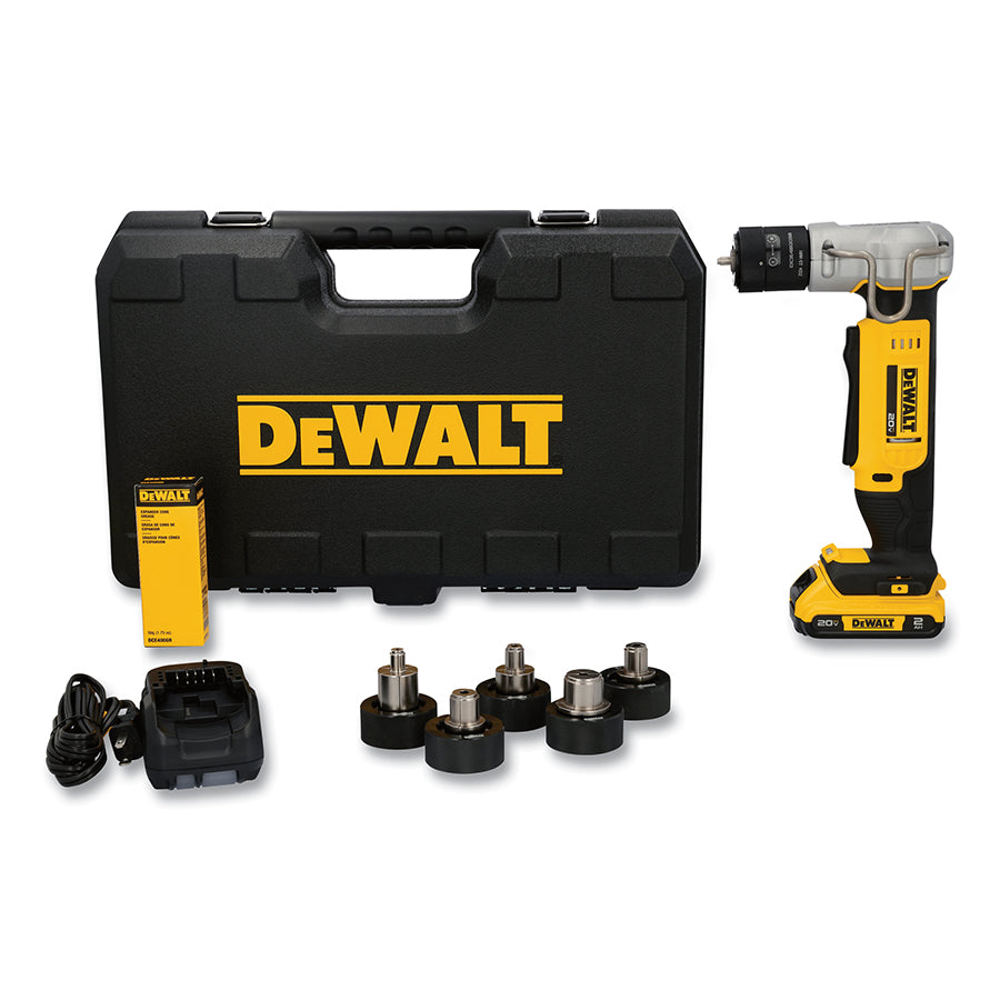 Used - DEWALT 20V MAX* Copper Swage Tool Kit Cordless Lithium-Ion (DCE450D1)