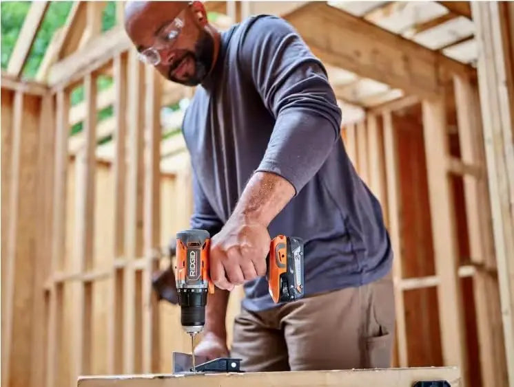 Open Box - 18V Cordless 1/2 in. Drill/Driver Kit with 2.0 Ah Battery and Charger RIDGIDBullseye Deals