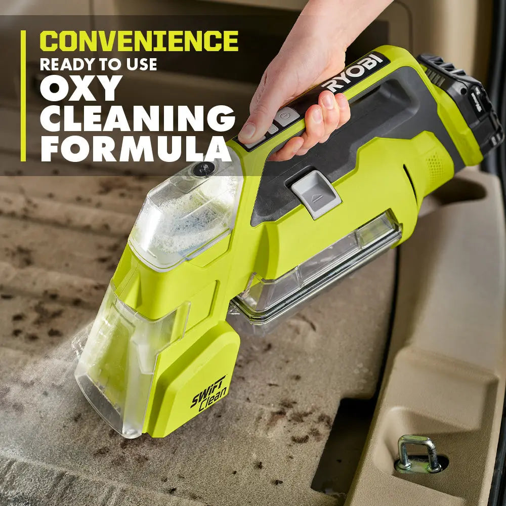 Open Box - RYOBI 18V ONE+ Cordless SWIFTClean Spot Cleaner (Tool-Only) RYOBIBullseye Deals
