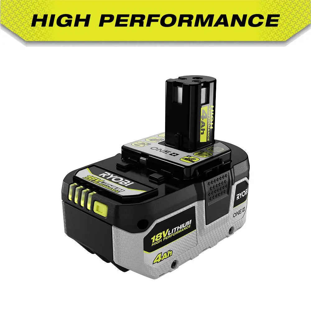 Open Box - RYOBI ONE+ 18V HIGH PERFORMANCE Lithium-Ion 4.0 Ah Battery RYOBIBullseye Deals