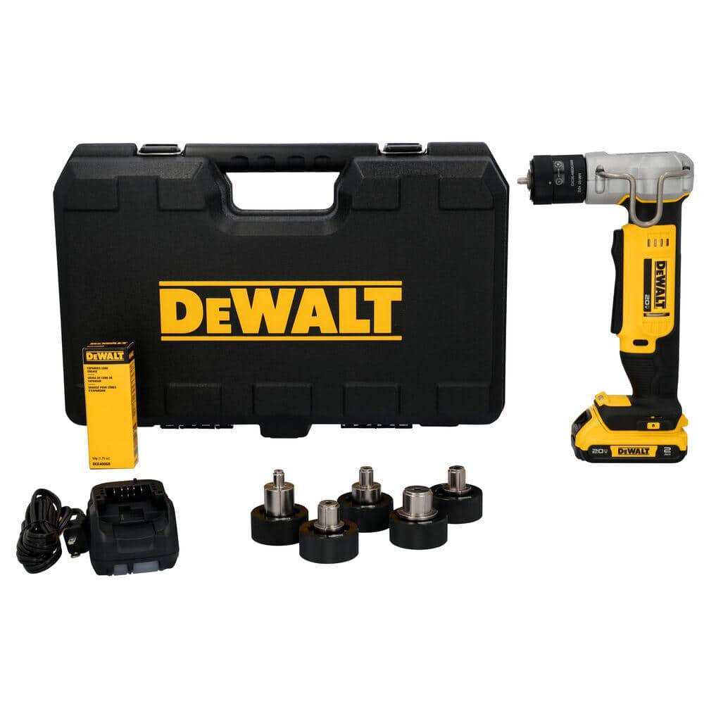 Used - DEWALT 20V MAX* Copper Swage Tool Kit Cordless Lithium-Ion (DCE450D1)