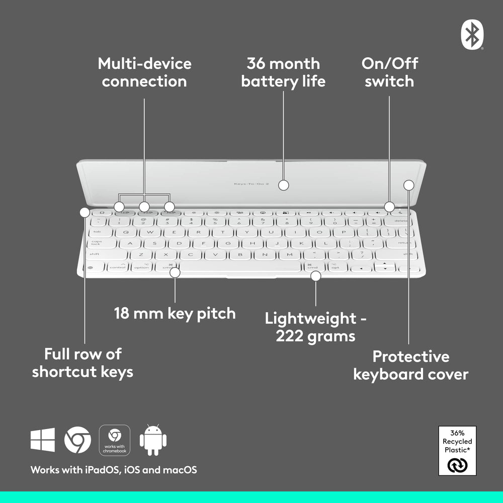 Refurbished - Keys-To-Go 2 Portable Keyboard (for Apple)