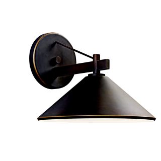 Open Box - Kichler 49061OZ Ripley Collection 1 Light 10" Outdoor Wall Light