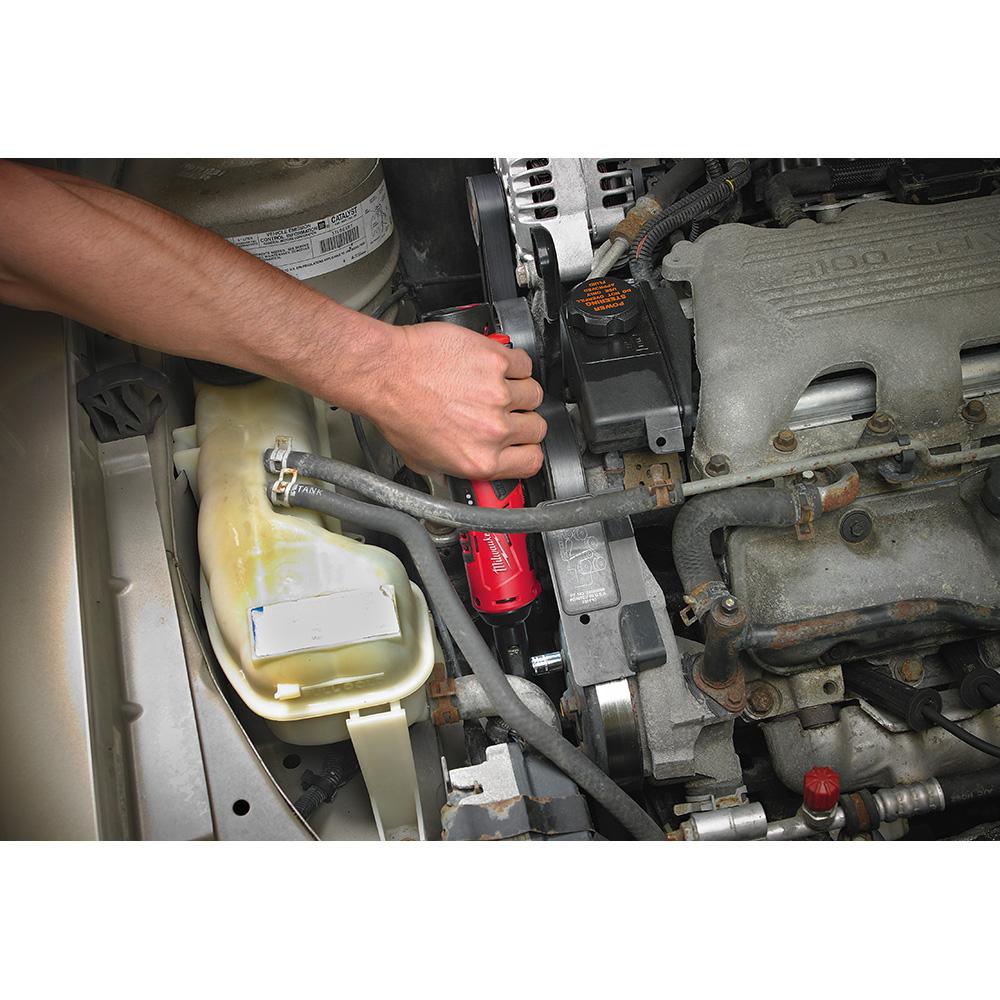 Used - Milwaukee 2457-20 M12 12-Volt Lithium-Ion Cordless 3/8 in. Ratchet (Tool-Only)
