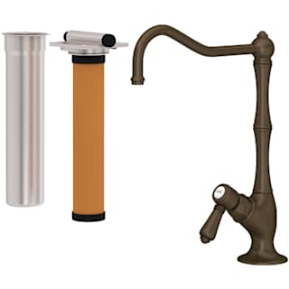 Open Box - Rohl AKIT1435LMTCB-2 Country Kitchen Filter Faucet with Mini Metal Lever handle and Filter