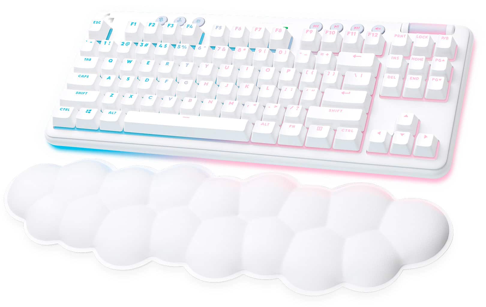 Refurbished - G715 Wireless Gaming Keyboard-OFF WHITE-US-2.4GHZ/BT-TACTILE 920-010453