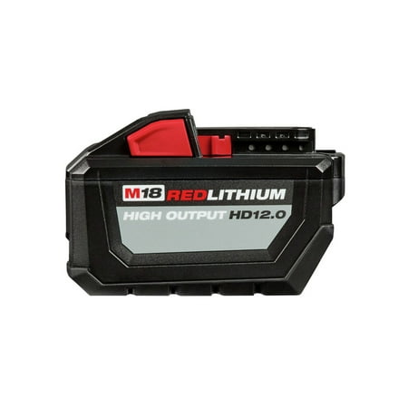 Open Box -  Milwaukee M18 18-Volt Lithium-Ion High Output Battery Pack 12.0Ah MilwaukeeBullseye Deals