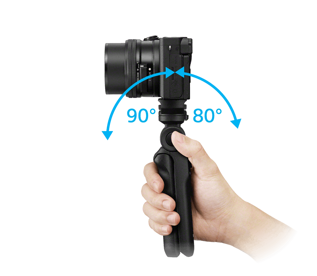 Certified Refurbished - Sony - Shooting Grip with Wireless Remote Commander - Black SonyBullseye Deals