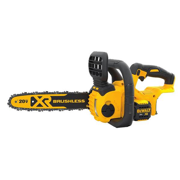 Open Box -  DEWALT 20-Volt MAX Lithium-Ion Cordless 12 in. Brushless Chainsaw (Tool Only) DEWALTBullseye Deals