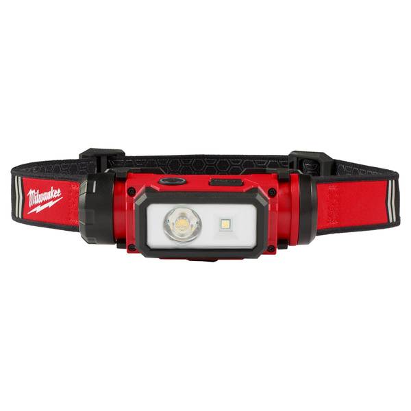 Open Box -  Milwaukee 2163-21 Redlthium Usb Hard Hat Headlamp MilwaukeeBullseye Deals