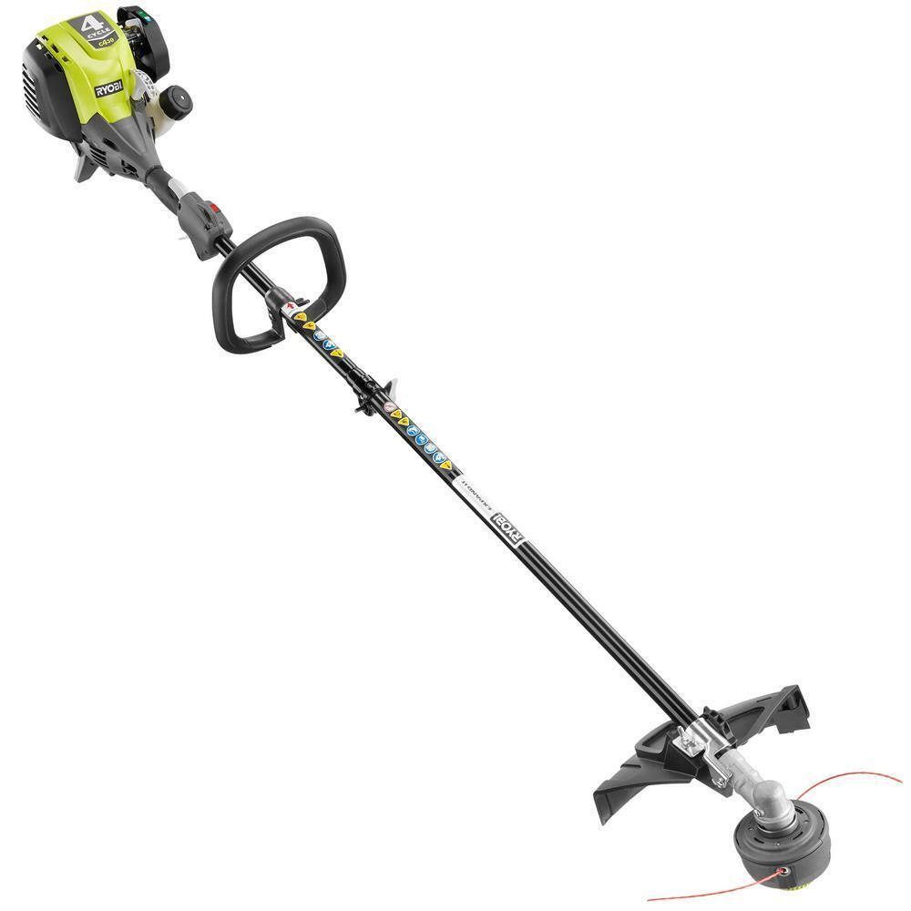 Open Box -  Ryobi 4-Cycle 30cc Attachment Capable Straight Shaft Gas Trimmer