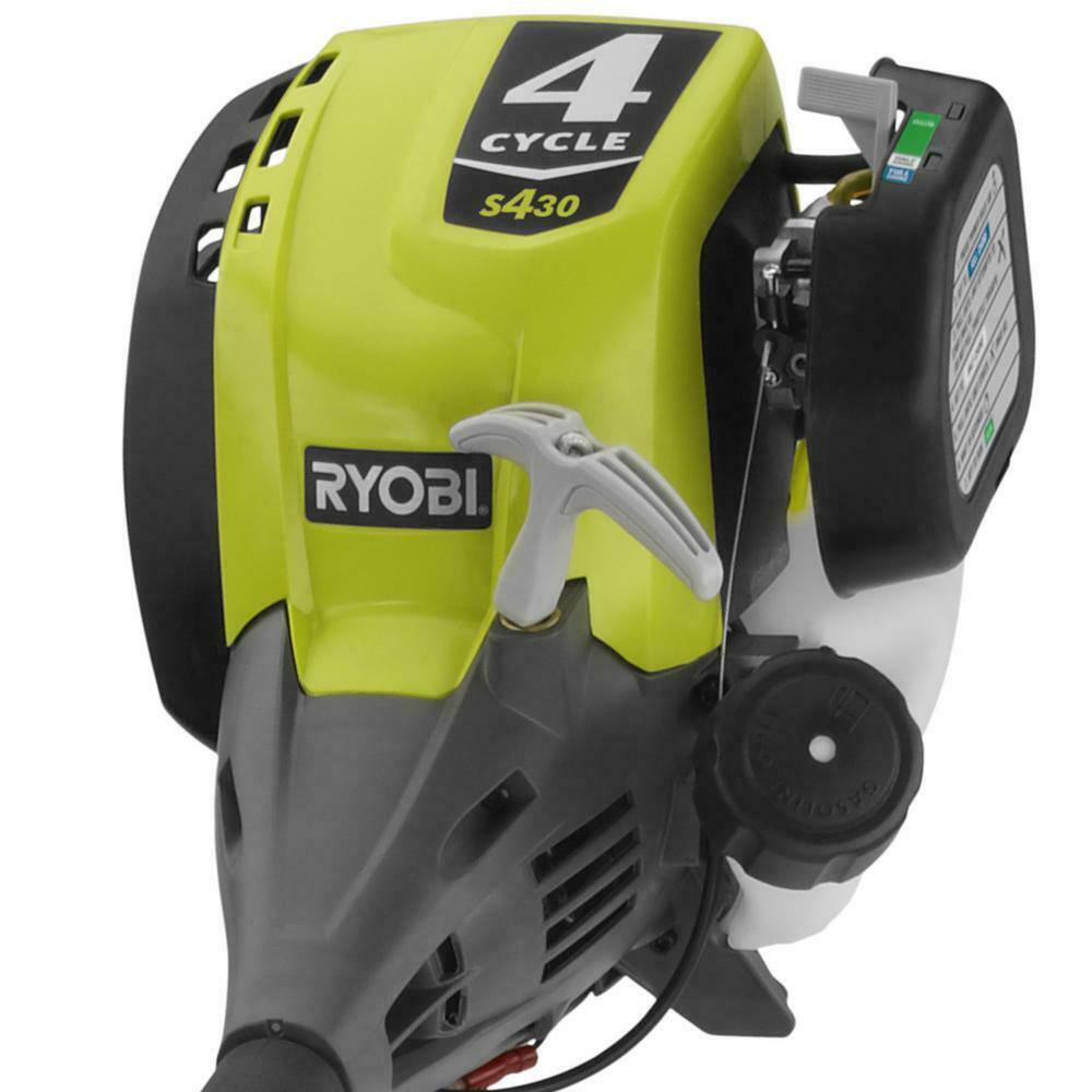 Open Box -  Ryobi 4-Cycle 30cc Attachment Capable Straight Shaft Gas Trimmer