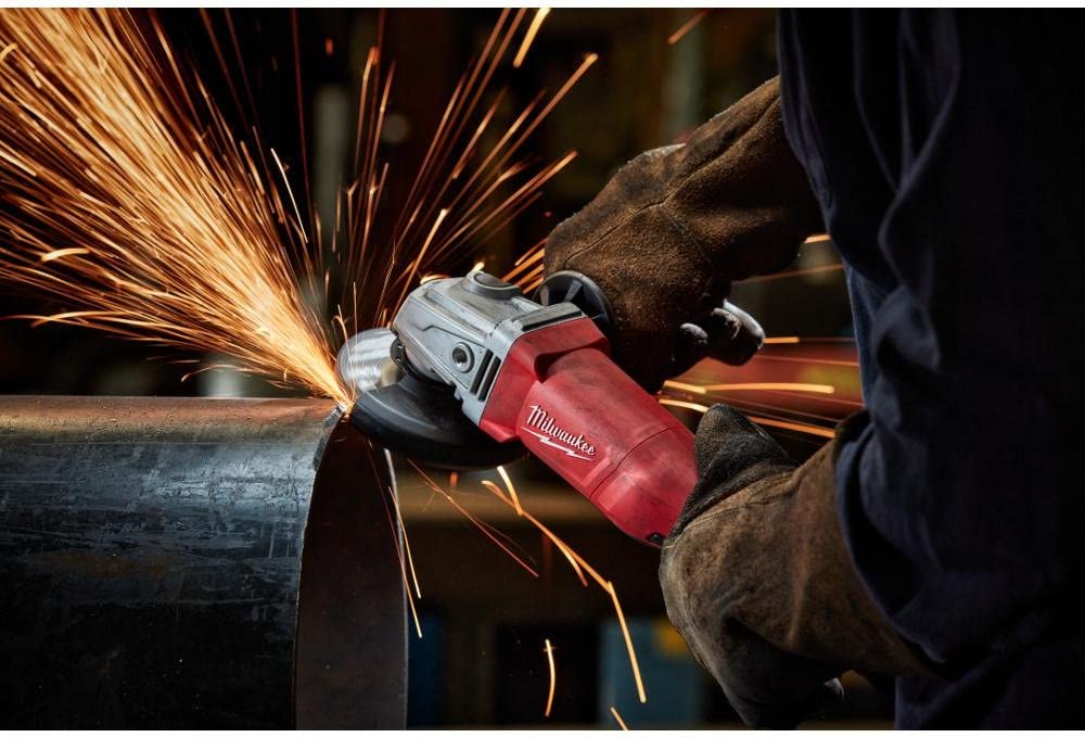 Open Box -  Milwaukee 11 Amp Corded 4-1/2 in. Small Angle Grinder with Lock-On Paddle Switch MILWAUKEEBullseye Deals