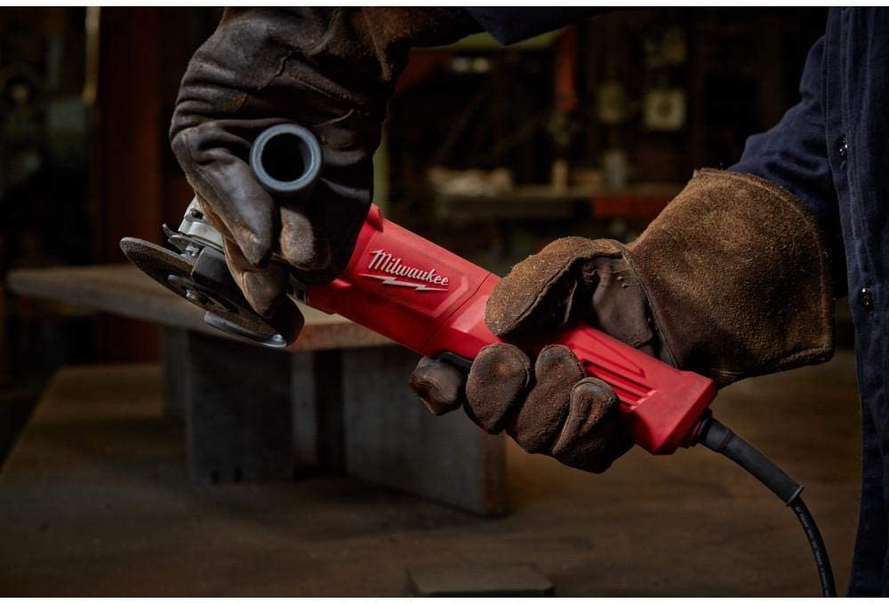 Open Box -  Milwaukee 11 Amp Corded 4-1/2 in. Small Angle Grinder with Lock-On Paddle Switch MILWAUKEEBullseye Deals