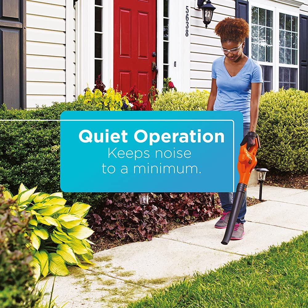 Open Box -  Black & Decker LSW221 20V 130 MPH 100 CFM 20-Volt Cordless Handheld Leaf Sweeper BLACK & DECKERBullseye Deals