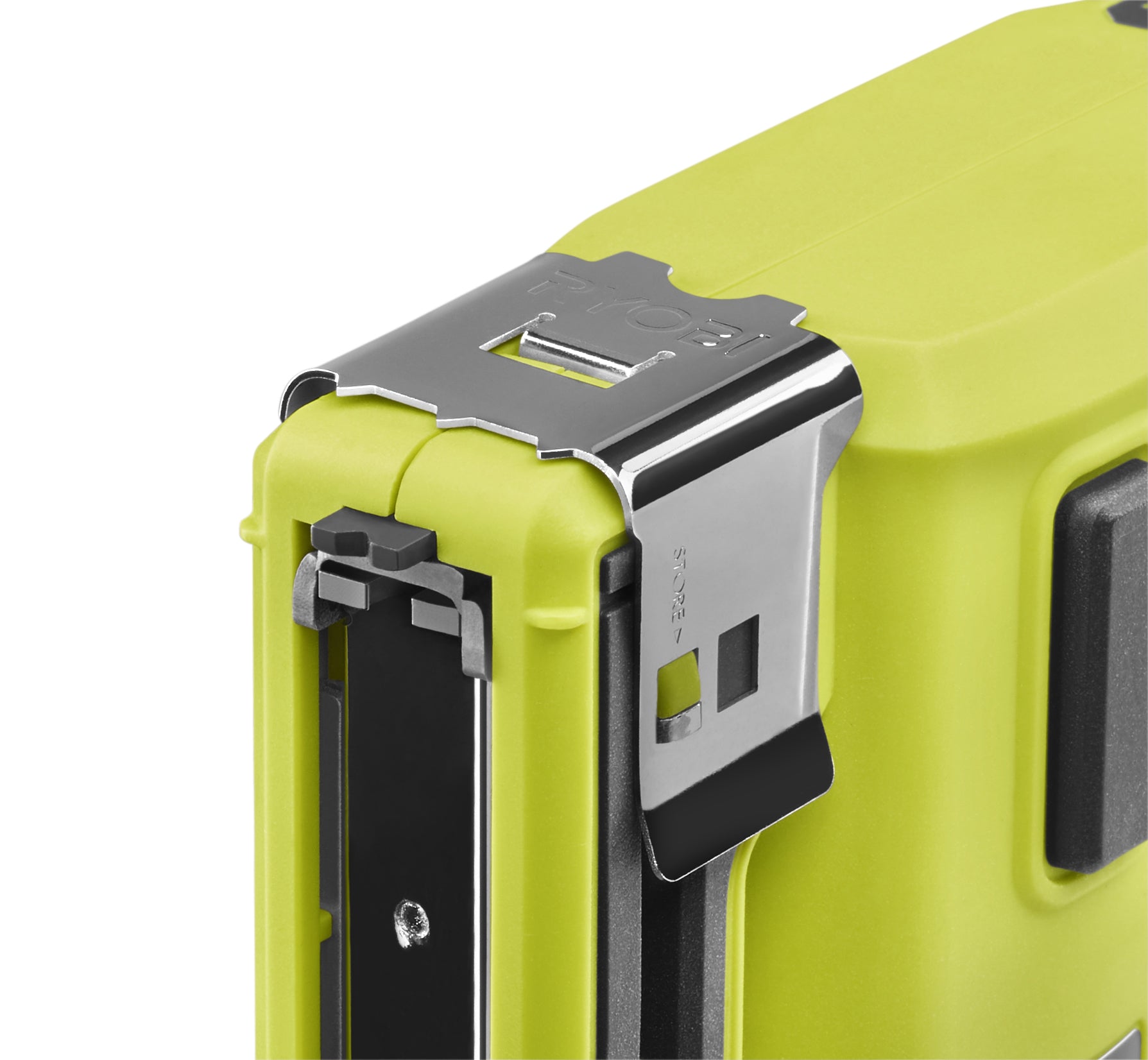 Open Box -  RYOBI 18-Volt ONE+ Cordless Compression Drive 3/8 in. Crown Stapler (Tool Only) RYOBIBullseye Deals