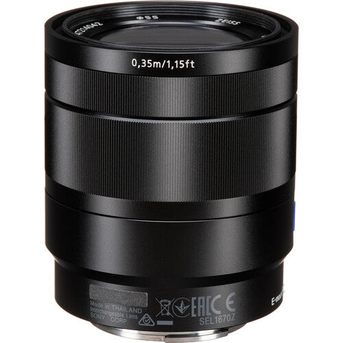 Certified Refurbished - Sony SEL1670Z Vario-Tessar T E 16-70mm F4 ZA OSS | Black SonyBullseye Deals